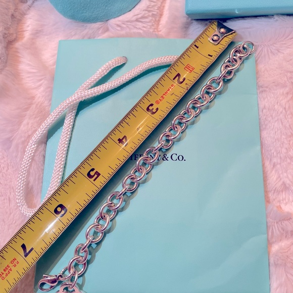 Tiffany & Co Heart Tag Charm Bracelet 💜 - Picture 5 of 12